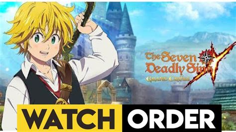 how to watch seven deadly sins in order